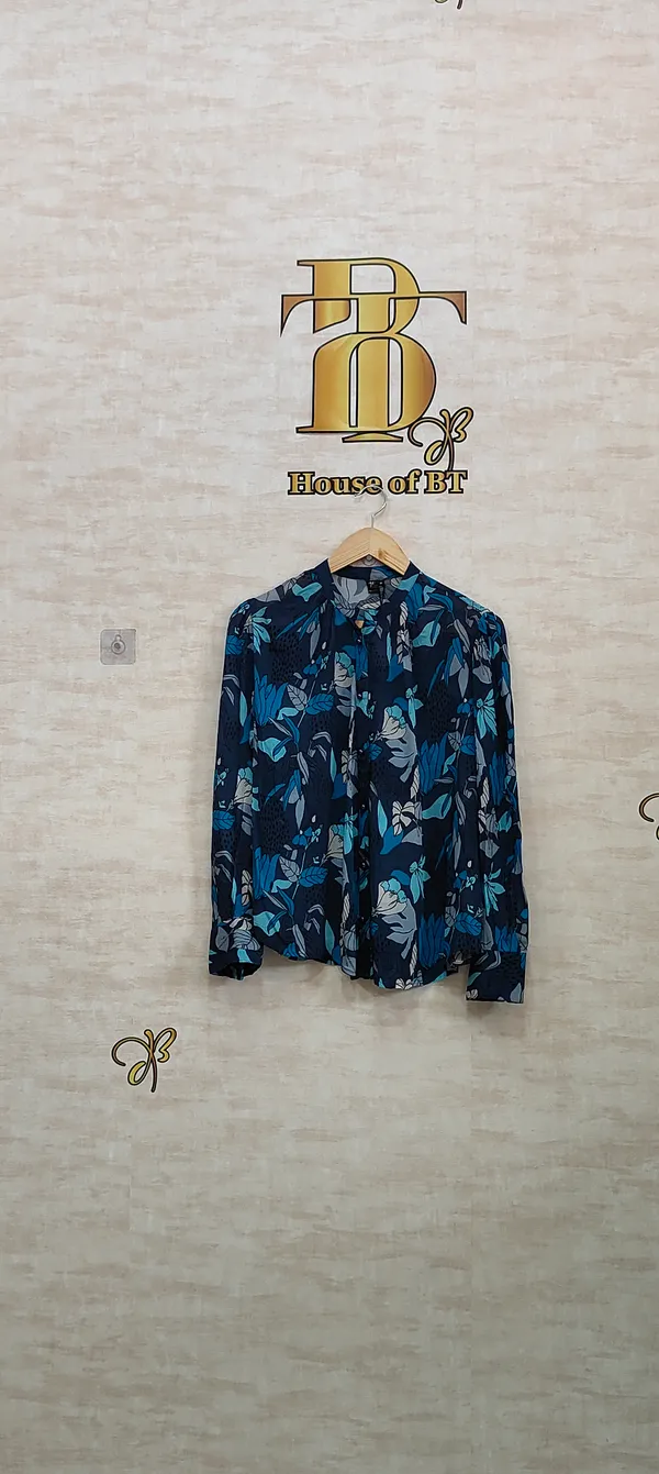 Ocean_Poly_Chinnon_Pearl_Buttoned_Shirt_For_Women_&_Girls