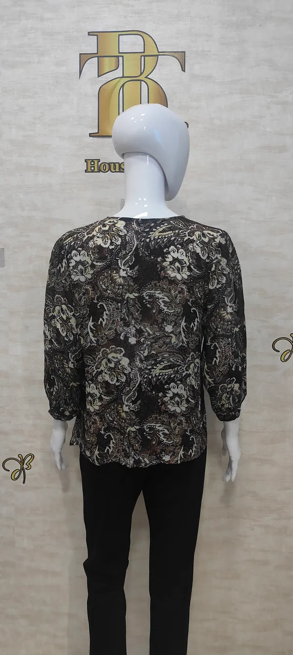 Brown_Poly_Pure_Chinon_Printed_Top_For_Women_&_Girls