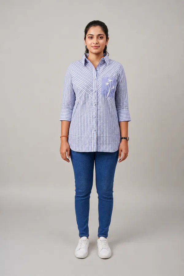 Shirt_For_Women,_BLUE