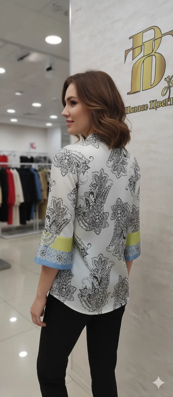 Blue_Satin_Boho_Breeze_Tunic_For_Women_&_Girls