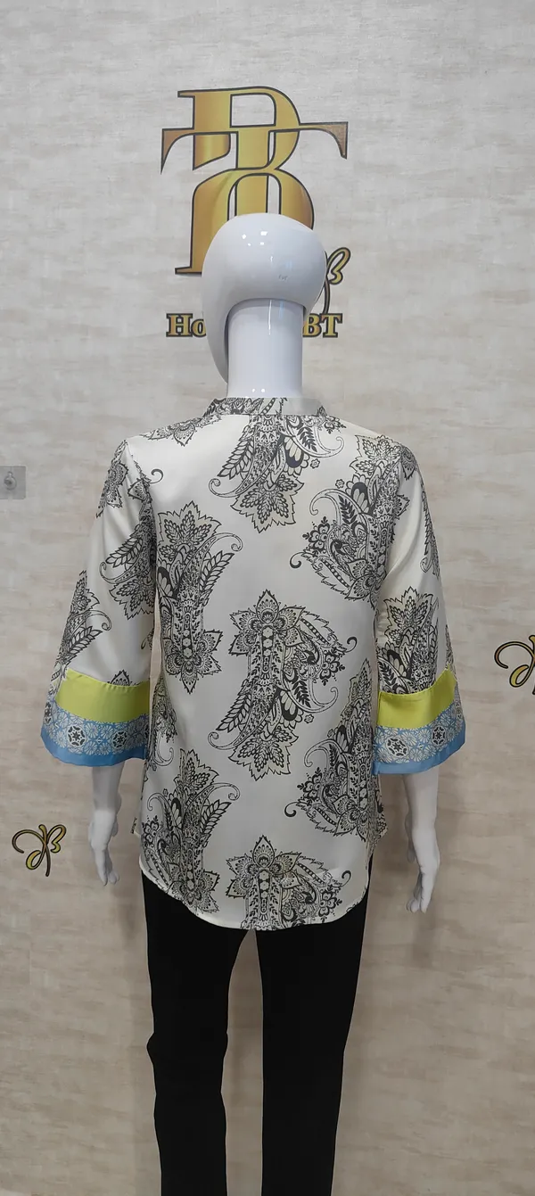 Blue_Satin_Boho_Breeze_Tunic_For_Women_&_Girls