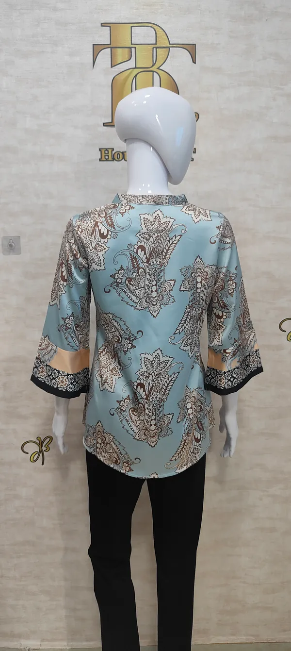 Black_Satin_Boho_Breeze_Tunic_For_Women_&_Girls