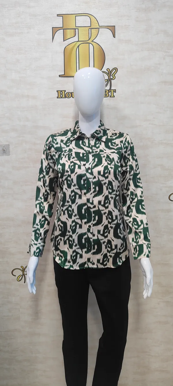 Green_Cotton_Blend_Satin_Print_Shirt_For_Women_&_Girls