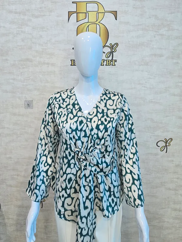 Green_Poly_Abstract_Animal_Print_Satin_Top_For_Women_&_Girls