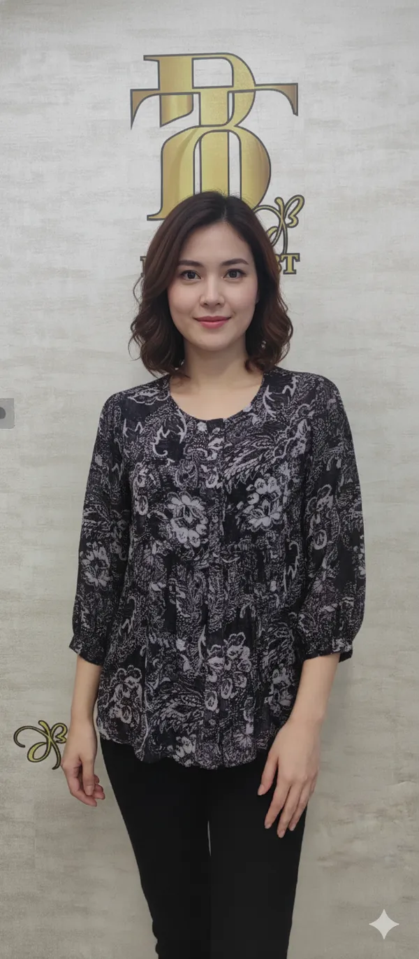 Violet_Poly_Pure_Chinon_Printed_Top_For_Women_&_Girls