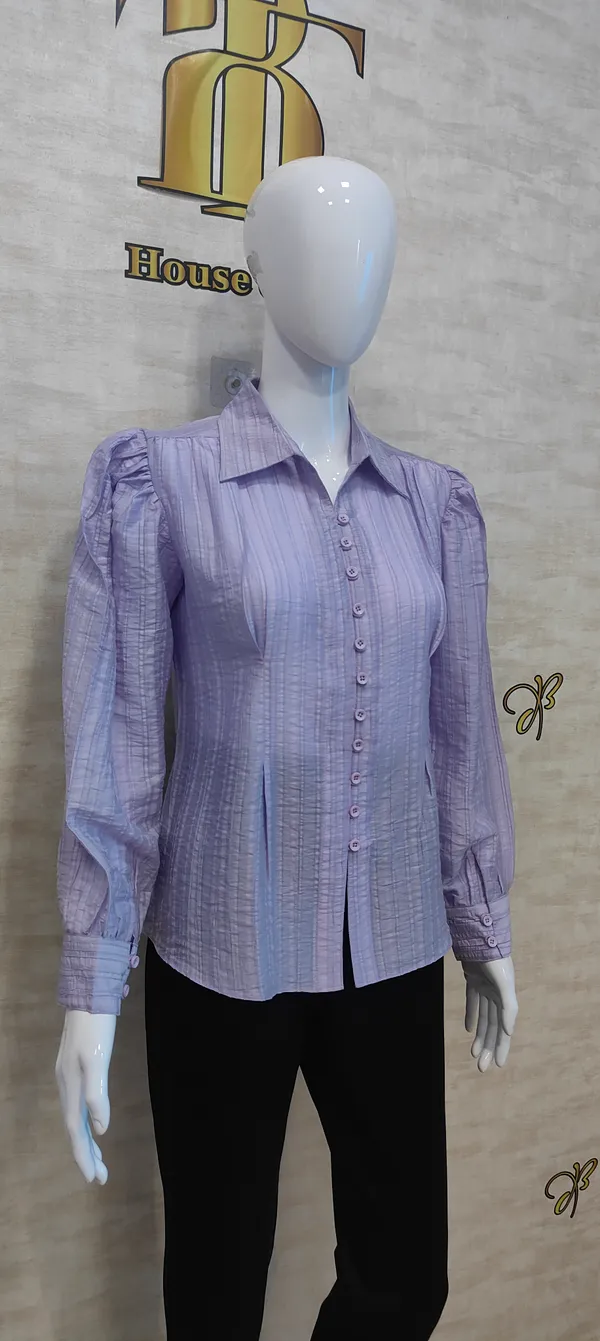 Blush_Lavender_Poly_Hemium_Stripe_Top_For_Women_&_Girls