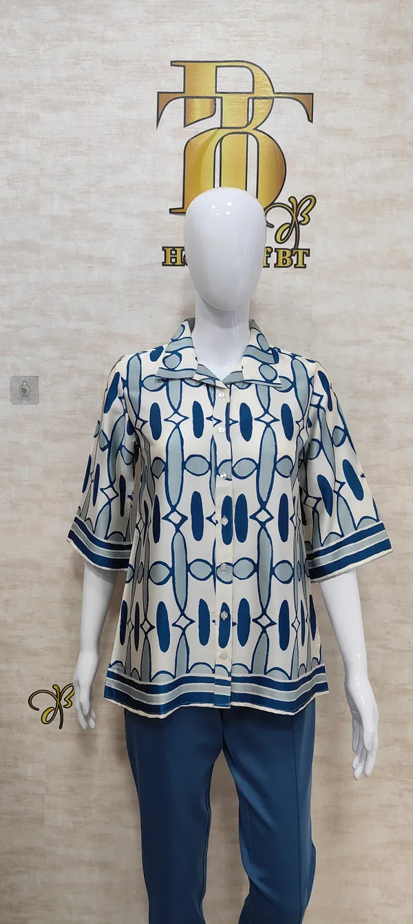 Blue_Satin_Satin_Print_Shirt_For_Women_&_Girls