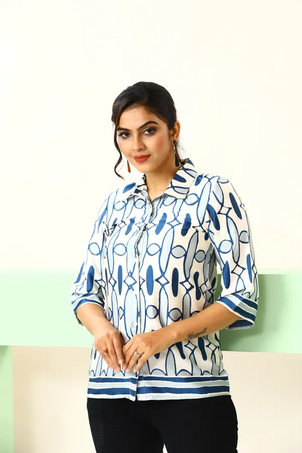 Blue_Satin_Satin_Print_Shirt_For_Women_&_Girls