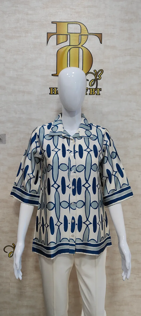 Blue_Satin_Satin_Print_Shirt_For_Women_&_Girls