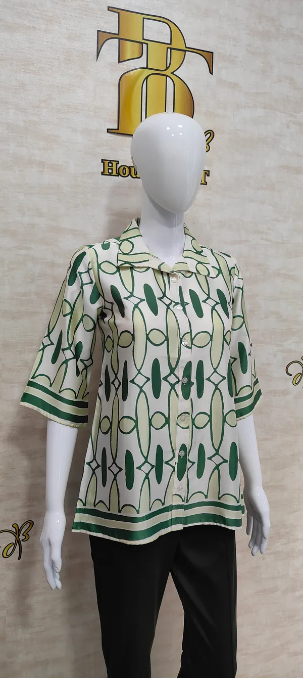 Green_Satin_Satin_Print_Shirt_For_Women_&_Girls