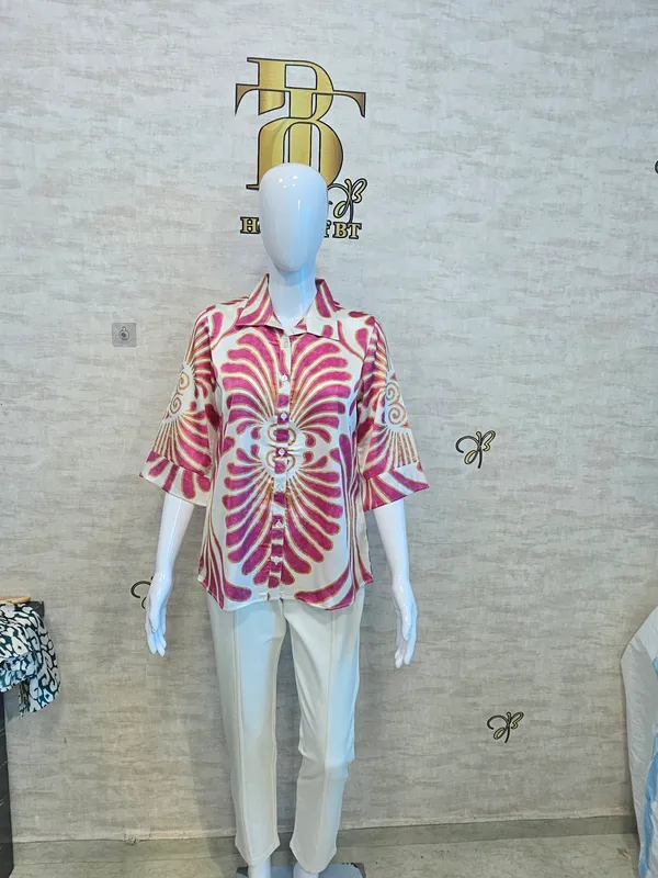 Pink_Satin_Segment_Print_Satin_Shirt_For_Women_&_Girls