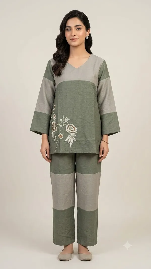 Rayon_Co,_ord_Set_For_Women,_Green