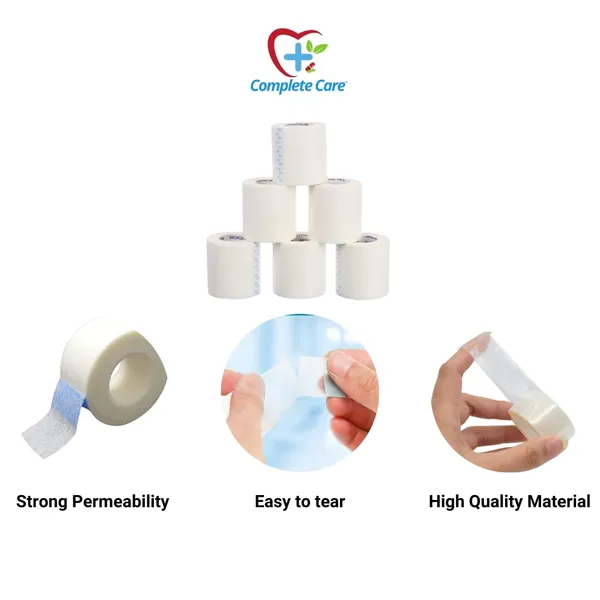 Microporous_Surgical_Paper_Tape_|_Medical_Tape_For_Skin,_Dressings_And_First_Aid_Bandage_Tape_For_Sensitive_Skin_|_Multipurpose_Gentle_Adhesive_Tape_For_Wound_Care-_2_Inch,_9_Mtr-_6_Rolls