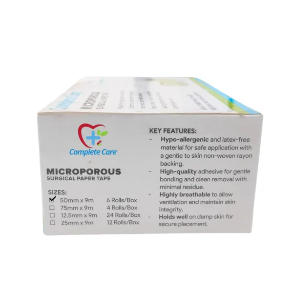 Microporous_Surgical_Paper_Tape_|_Medical_Tape_For_Skin,_Dressings_And_First_Aid_Bandage_Tape_For_Sensitive_Skin_|_Multipurpose_Gentle_Adhesive_Tape_For_Wound_Care-_2_Inch,_9_Mtr-_6_Rolls