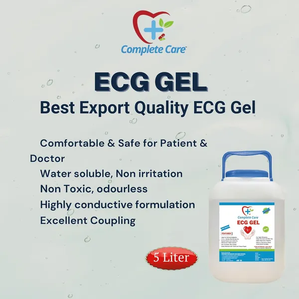 ECG_Gel,_High_Conductivity,_Skin_Friendly_&_Ultrasound_Compatible,_Electrocardiography,_Physio_&_Therapeutic_Purpose_Gel_(ECG_5L,_Pack_of_1)