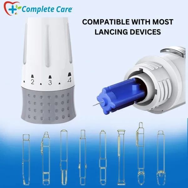 30G_Ultra-Thin_Round_Lancets,_100_Pcs__Sterile_Disposable_Painless_Blood_Lancet_Needles_For_Home_Glucose_Testing_(Diabetic)__Compatible_With_Dr._Morepen_Bg03
