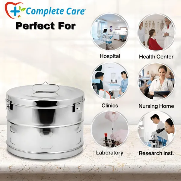 Stainless_Steel_Jointed_Dressing_Drum,_Autoclavable_Sterilization_Container_For_Medical_&_Surgical_Use,_Secure_Lock_&_Durable_Design_(11''_X_9'')