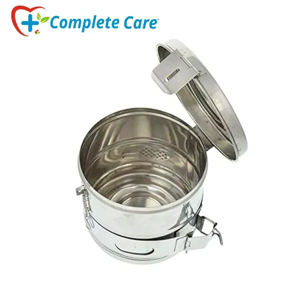 Stainless_Steel_Jointed_Dressing_Drum,_Autoclavable_Sterilization_Container_For_Medical_&_Surgical_Use,_Secure_Lock_&_Durable_Design_(11''_X_9'')