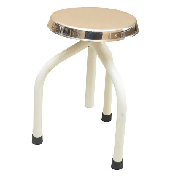 Revolving_Stool_-_Ss_Top/Ms_Pipe/Powder_Coated_/_3_Leg/Regular_Model