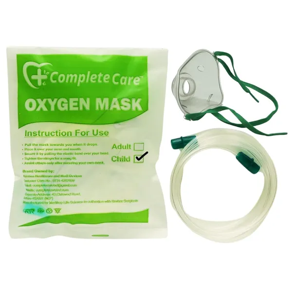 Oxygen_Mask_With_Tubing,_Medical-Grade,_Soft_&_Comfortable