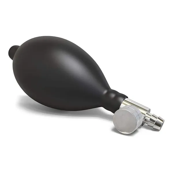 Bp_Monitor_Inflation_Bulb_With_Air_Release_Valve__Manual_Sphygmomanometer_Replacement_Part__Latex_Pump_With_Ergonomic_Grip__Compatible_With_Aneroid_Blood_Pressure_Machines__Durable_&_Easy_To_Use