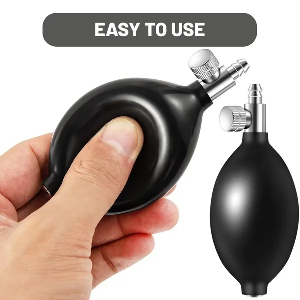 Bp_Monitor_Inflation_Bulb_With_Air_Release_Valve__Manual_Sphygmomanometer_Replacement_Part__Latex_Pump_With_Ergonomic_Grip__Compatible_With_Aneroid_Blood_Pressure_Machines__Durable_&_Easy_To_Use
