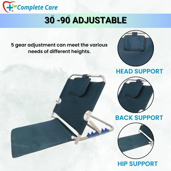 Adjustable_Hospital_Back_Rest_For_Use_On_Bed_Or_Back_Support_|_Multiple_Reclining_Positions_|_100_Kg_Weight_Capacity_|_92_X_58_X_63_Cm_(Blue)_(Pack_Of_1)