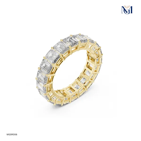 Emerald_Cut_Moissanite_Full_Eternity_Band_in_925_Silver