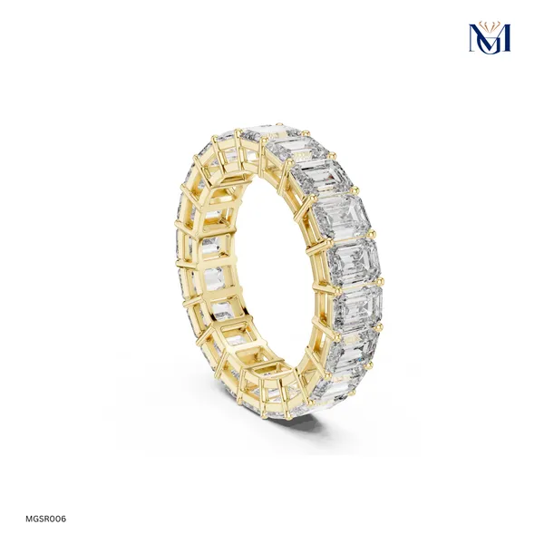 Emerald_Cut_Moissanite_Full_Eternity_Band_in_925_Silver