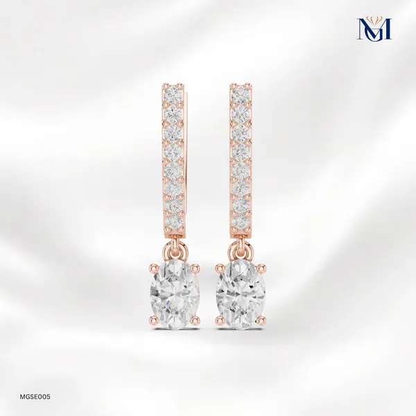Sterling_Spark_Hoop_Earrings_Rose_Gold_Plated