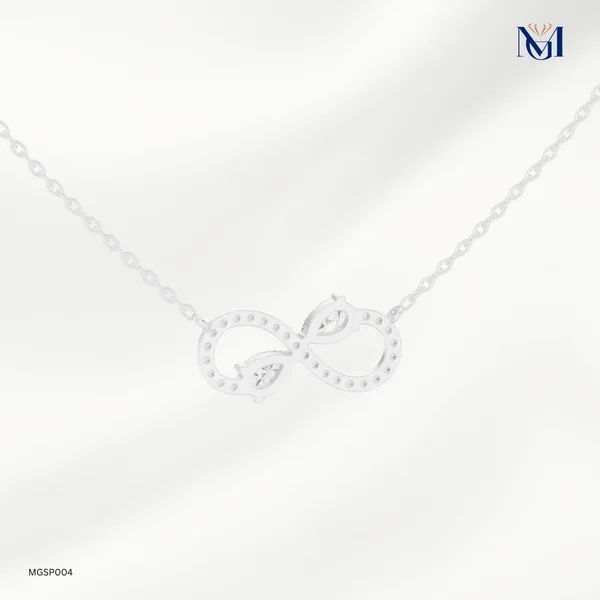 925_Silver_Infinity_Mossianite_Studded_Pendant_For_Women