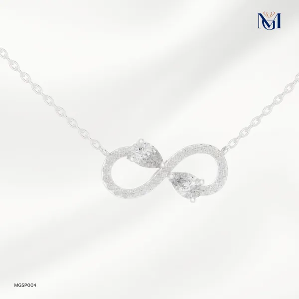 925_Silver_Infinity_Mossianite_Studded_Pendant_For_Women