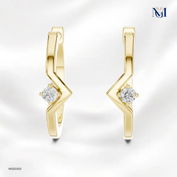 Classic_Moissanite_Dangle_Earrings_|_Gold_Plated