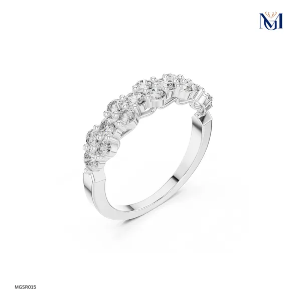 Luxe_Petal_Cluster_Moissanite_Ring_925_Silver
