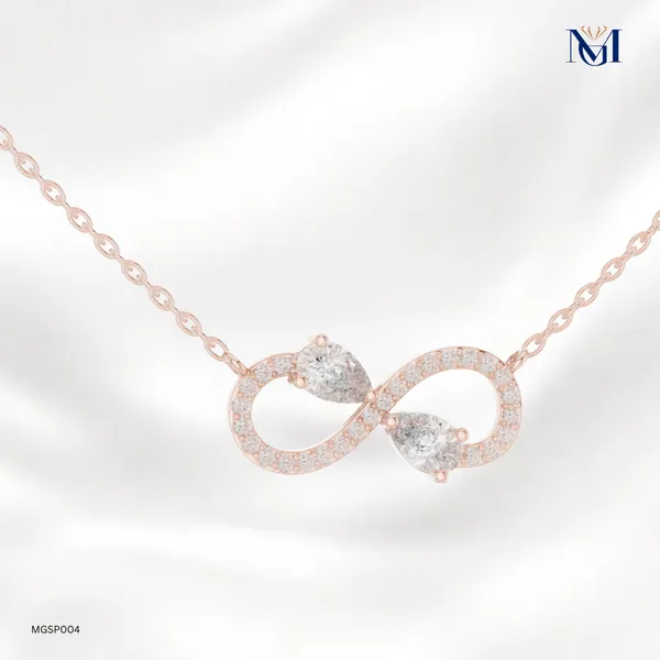 925_Rose_Gold_Plated_Infinity_Mossianite_Studded_Pendant_For_Women