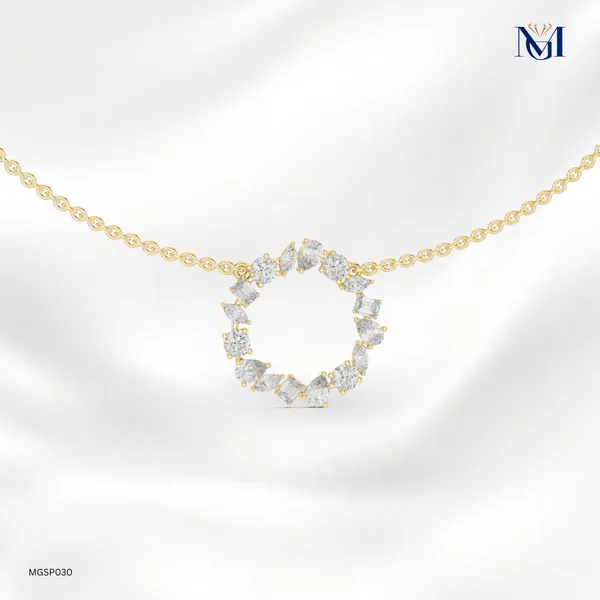 925_Gold_Plated_Celestial_Harmony_Mossiantie_Necklace_For_Women