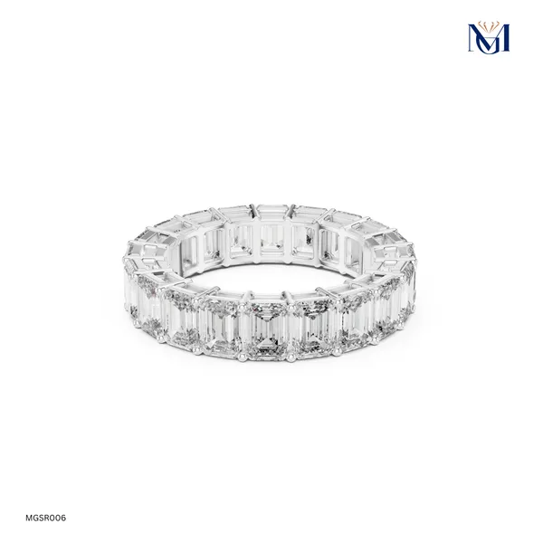 Emerald_Cut_Moissanite_Full_Eternity_Band_in_925_Silver