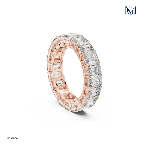 Emerald_Cut_Moissanite_Full_Eternity_Band_in_925_Silver