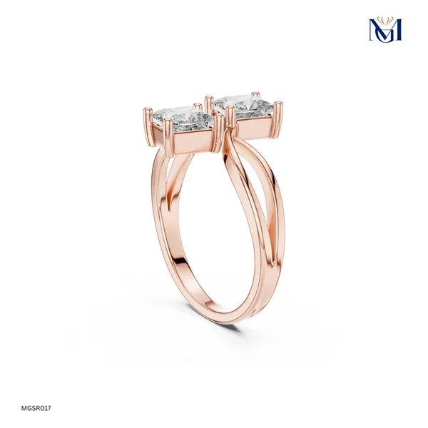 925_Silver_Double_Princess_Cut_Moissanite_Bypass_Ring
