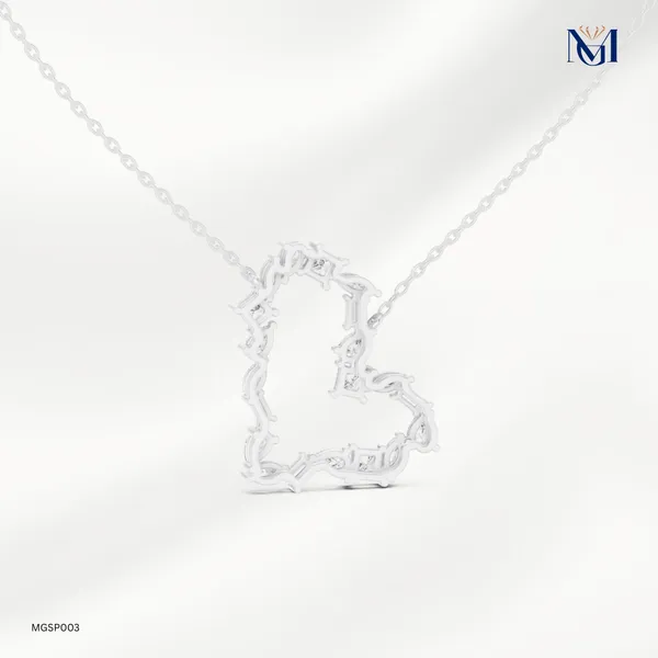 925_Silver_Heart_Shape_Mossiantie_Studded_Pendant_For_Women