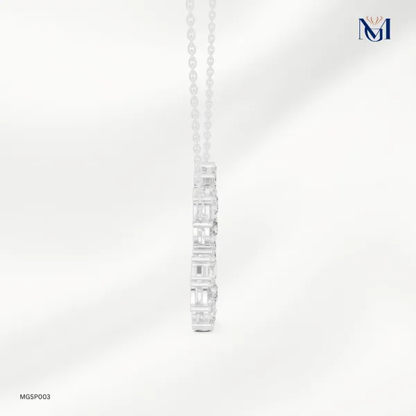925_Silver_Heart_Shape_Mossiantie_Studded_Pendant_For_Women