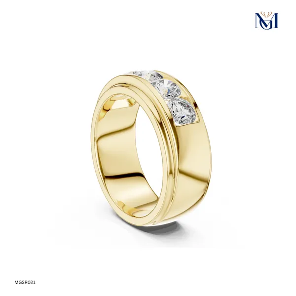 Designer_Bezel_Moissanite_Anniversary_Band_925_Silver