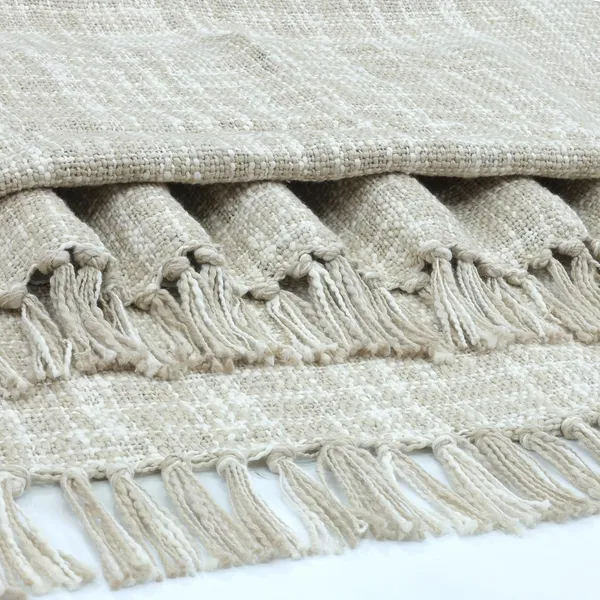 Beige_Slub_Cotton_Tie_Dye_Throw_Soft_Dual_Tone_Lightweight_Towel_Blanket_For_Bed_Couch_Chair_&_Beach_All_Season_Cotton_Throws_(130X170_Cm)