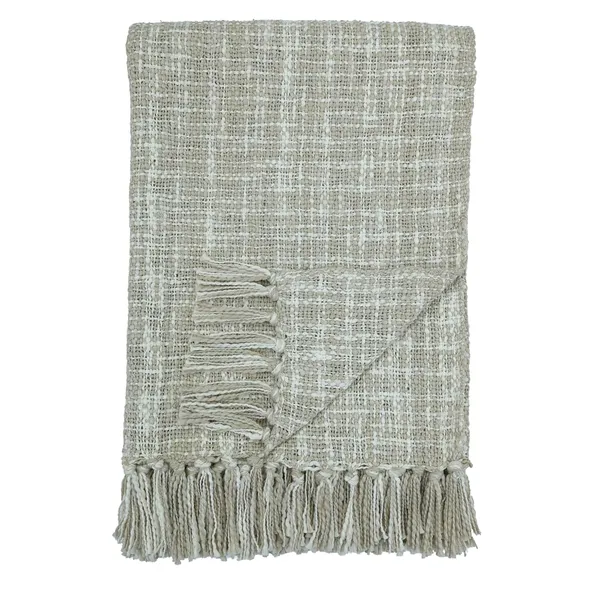 Beige_Slub_Cotton_Tie_Dye_Throw_Soft_Dual_Tone_Lightweight_Towel_Blanket_For_Bed_Couch_Chair_&_Beach_All_Season_Cotton_Throws_(130X170_Cm)