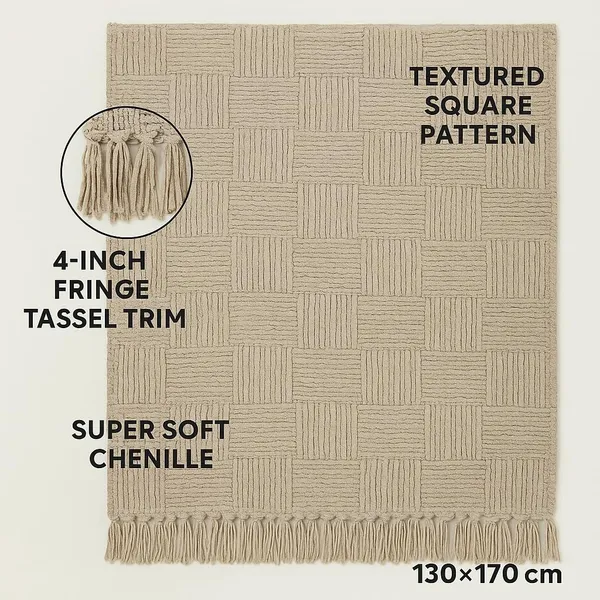 Brown_Soft_Chenille_Woven_Throw_Blanket_130X170_Cm_Throw_For_Sofa_Bed_Room_Living_Room_With_Soft_Fringes_Light_Throw_Blanket_(Pack_Of_1)