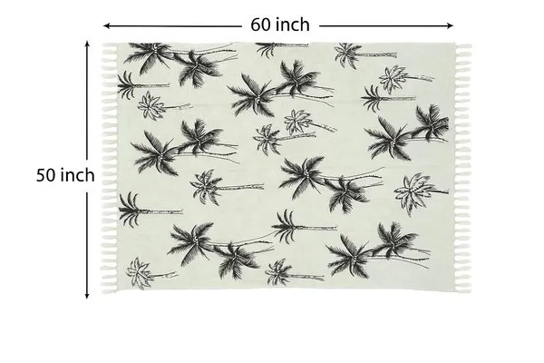 Natural_White_Soft_Printed_Cotton_Throw_50X60Ines_Lightweight_Perfect_For_Sofa_Bed_Travel_Ideal_For_All_Season_(Pack_Of_1)