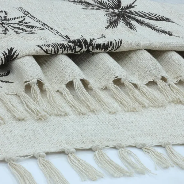 Natural_White_Soft_Printed_Cotton_Throw_50X60Ines_Lightweight_Perfect_For_Sofa_Bed_Travel_Ideal_For_All_Season_(Pack_Of_1)
