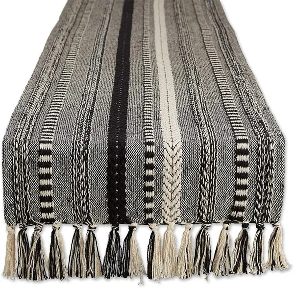 Black_Cotton_Designer_Table_Runner_14X72Ines__Black_Decor_For_Dining_Tableshandcrafted_Quality_(Pack_Of_1)