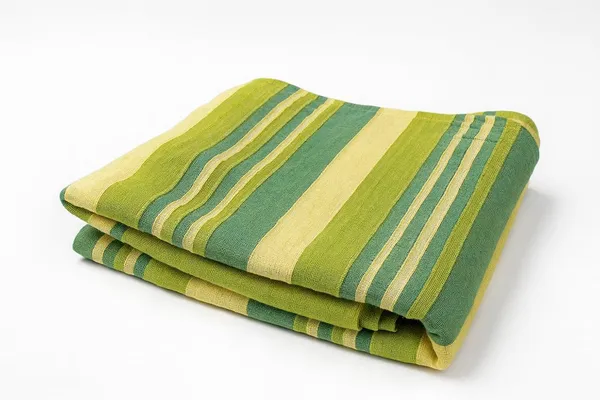 Dark_Green_Poly_Cotton_Double_Bedsheet_Breathable_Lightweight_And_Easy_Care_Striped_Bed_Sheet_100_X_100In_Dark_(Pack_Of_1)