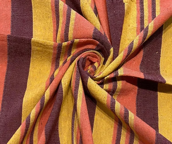 Pink_&_Yellow_Orignaly_Madecotton_Polyester_Bedsheet_Single_Bed_Without_Pillow_Covers_Stripes_Woven_Bedsheet_67_X_100In_210_Tc_(Pack_Of_1)